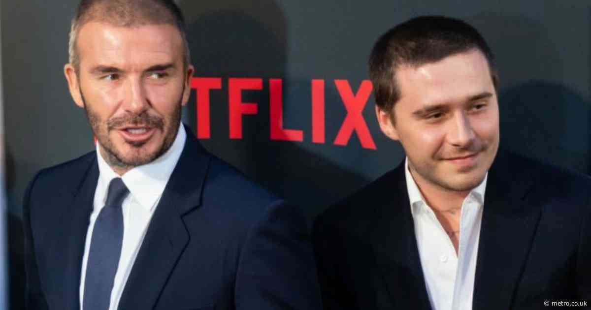 David Beckham’s emotional message to Brooklyn after 50th birthday snub