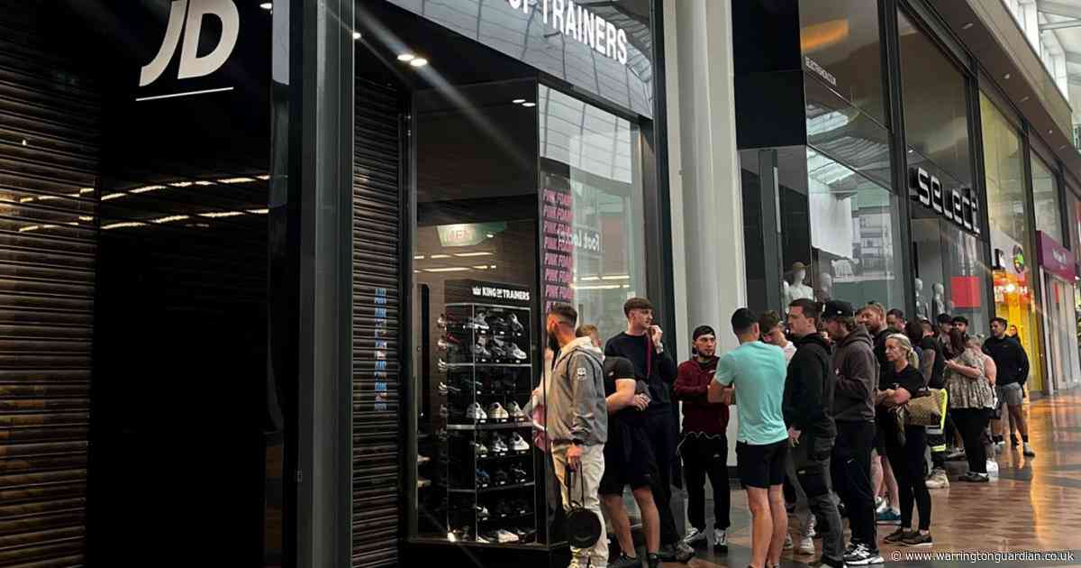 Why there were long queues outside of this shop in the Golden Square