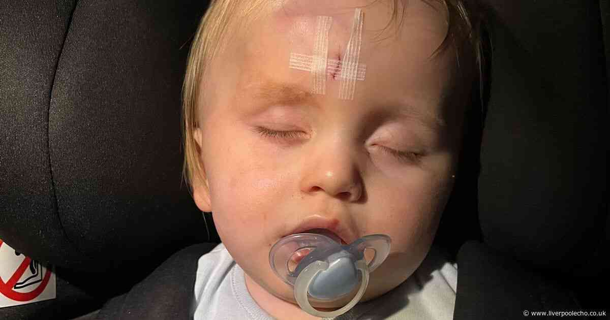 Mum's warning after kitchen 'like a murder scene' when toddler tried sunglasses