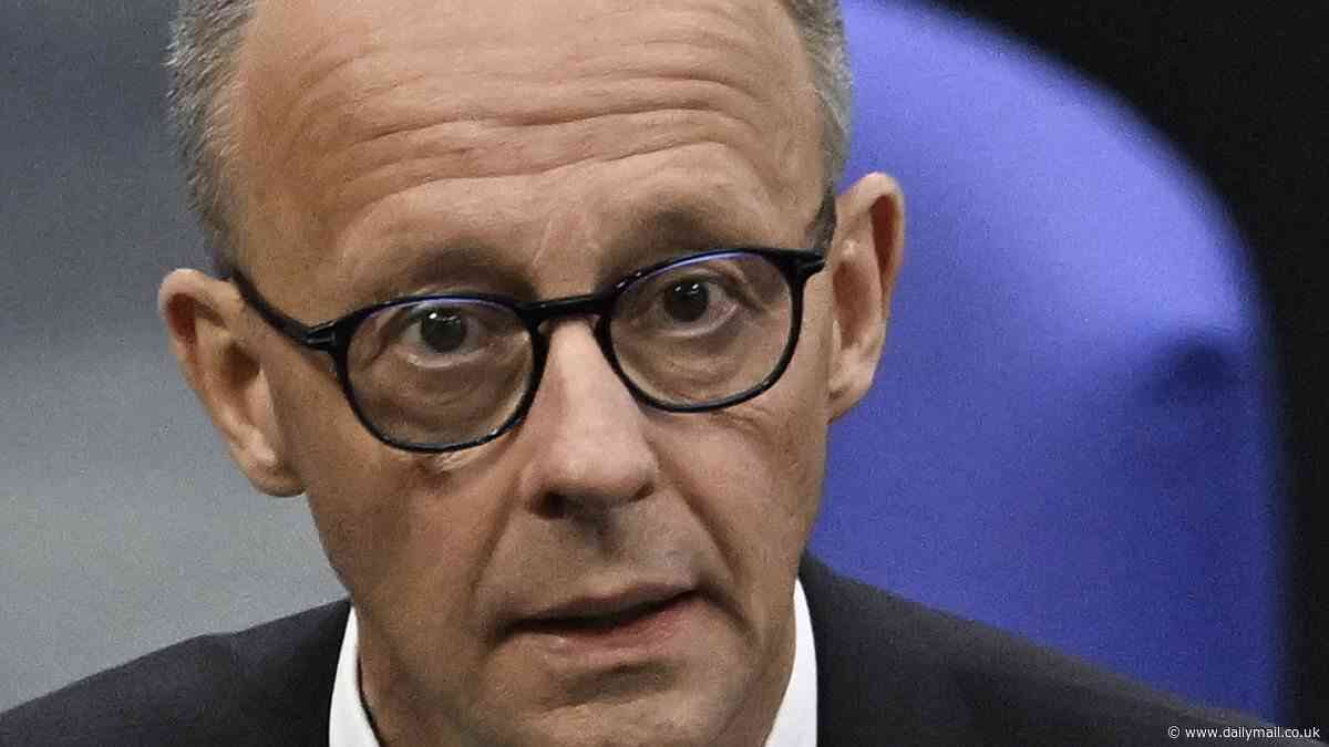 Chaos in Germany as Friedrich Merz fails to be elected chancellor after MPs rebel amid anger at AfD being designated 'far right',  country's huge bill to defend Ukraine and migrant crisis