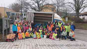 Ramadama vom Gartenbauverein Ehekirchen-Schönesberg-Ambach und den Pfadis vom VCP Stamm Cor Leonis