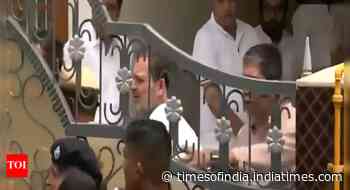 'Entire nation awaits justice': Rahul Gandhi meets family of Navy officer killed in Pahalgam terror attack