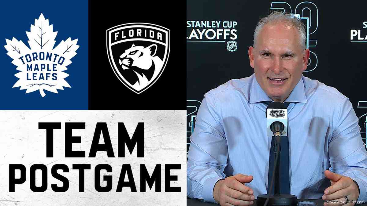 Maple Leafs Media Availability | RD2 GM1 Post Game vs Florida Panthers | May 5, 2025