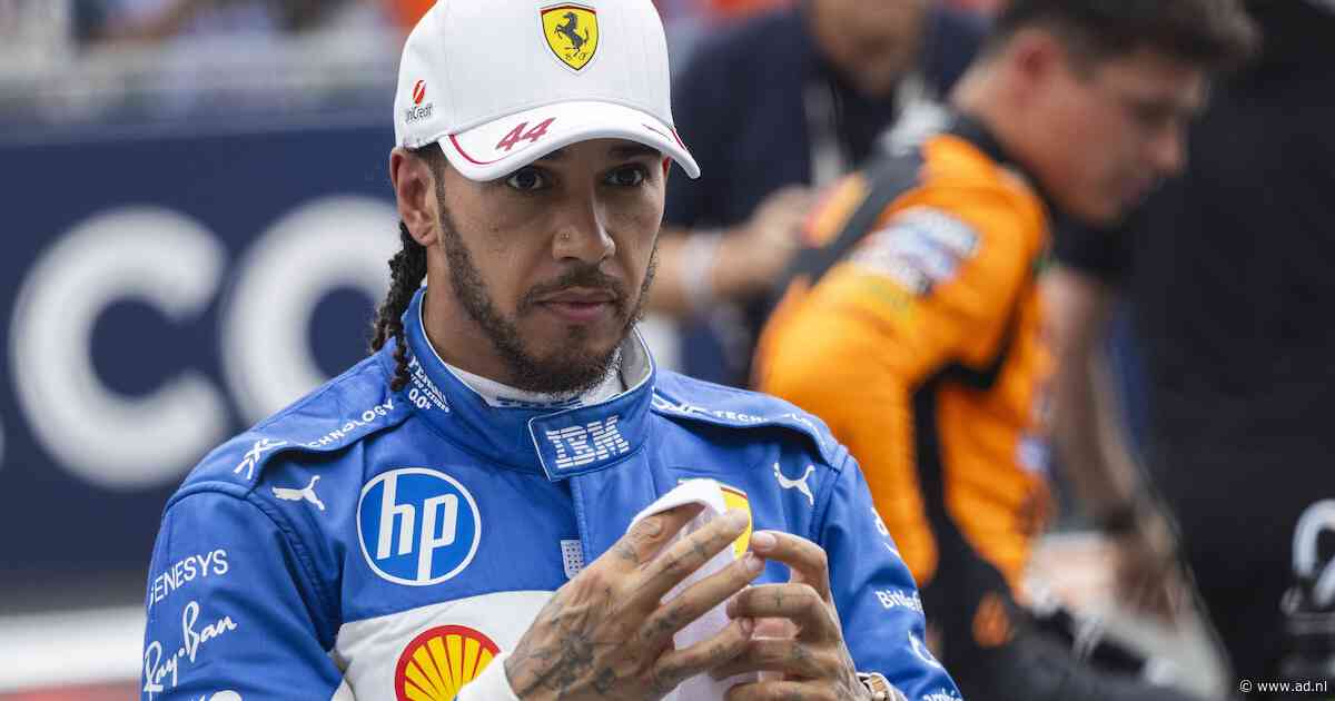 Lewis Hamilton ziet geen reden voor excuses na cynische reactie: ‘Het gebeurde in heetst van de strijd’
