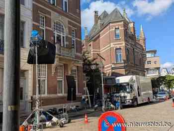 Opnames in Zurenborg voor Britse topreeks, ook volgende weken is crew nog in Antwerpen