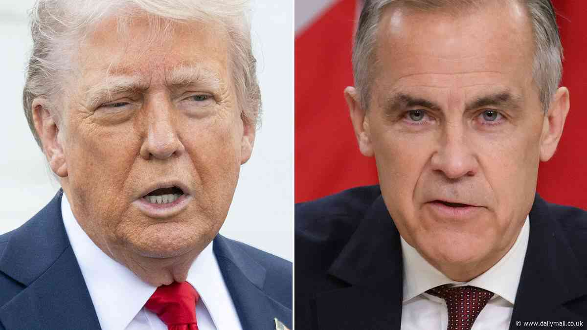 Trump faces off with Canada PM Mark Carney in '51st sate' tariffs showdown at White House: Live updates