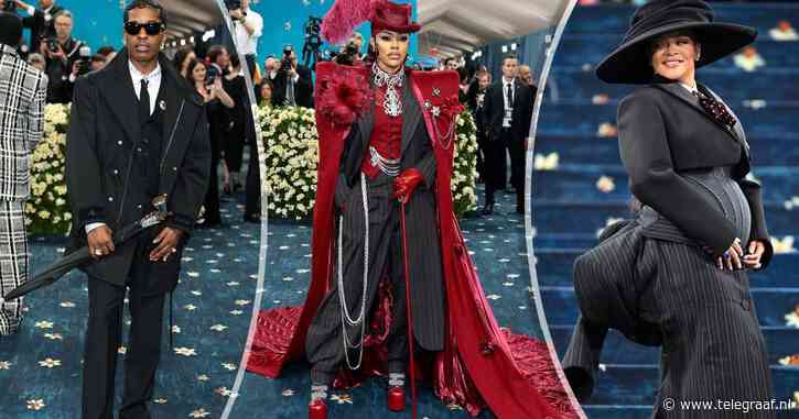 Mannenpakken, markante hoeden en babybuik: de opvallendste outfits én momenten van het Met Gala 2025