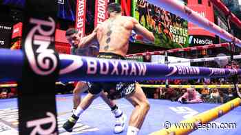 An inside look at the day boxing took over New York's Times Square