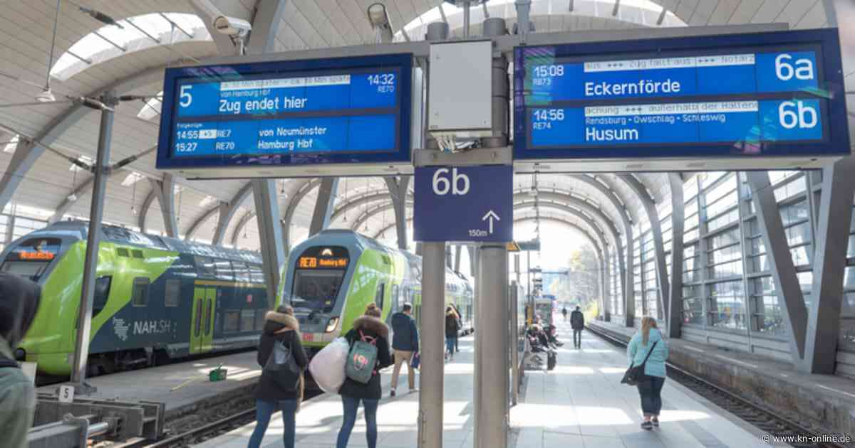 Zugausfälle heute in Schleswig-Holstein: Bahn-Fahrplan Mai 2025