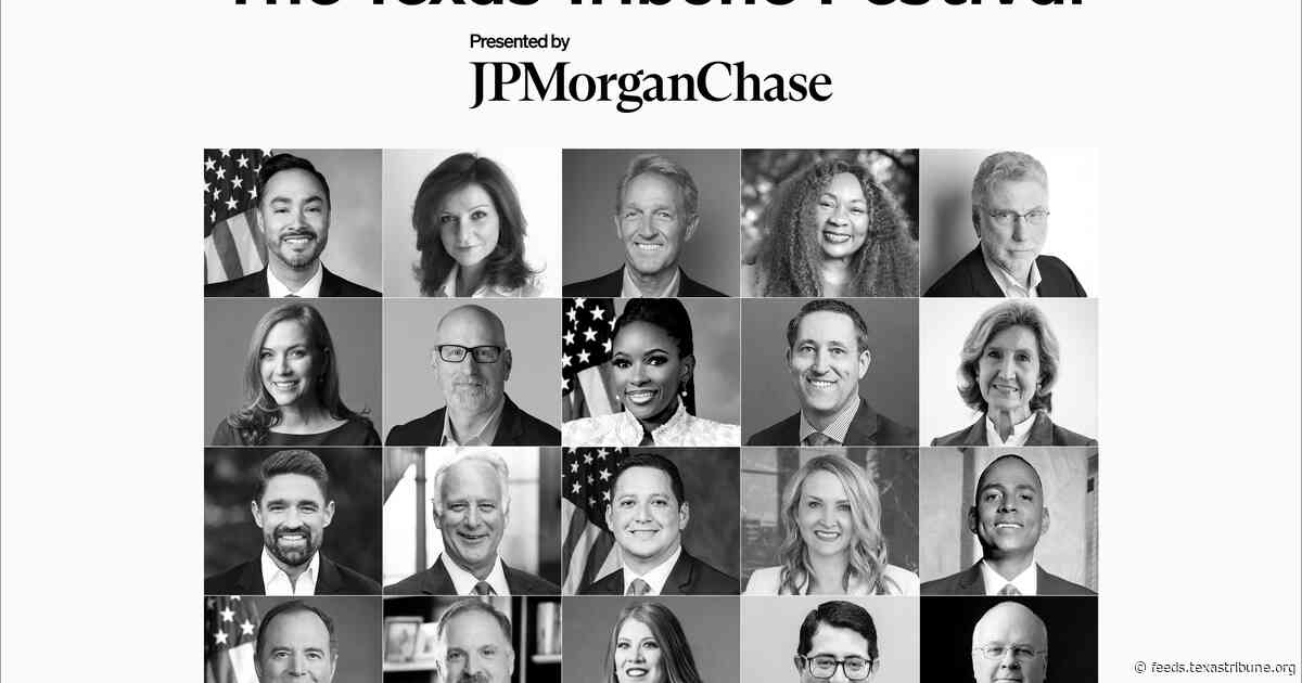 We’re excited to announce the first batch of 2025 Texas Tribune Festival speakers