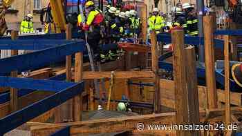 Arbeiter (40) stürzt in München mehrere Meter in Baugrube und verletzt sich schwer