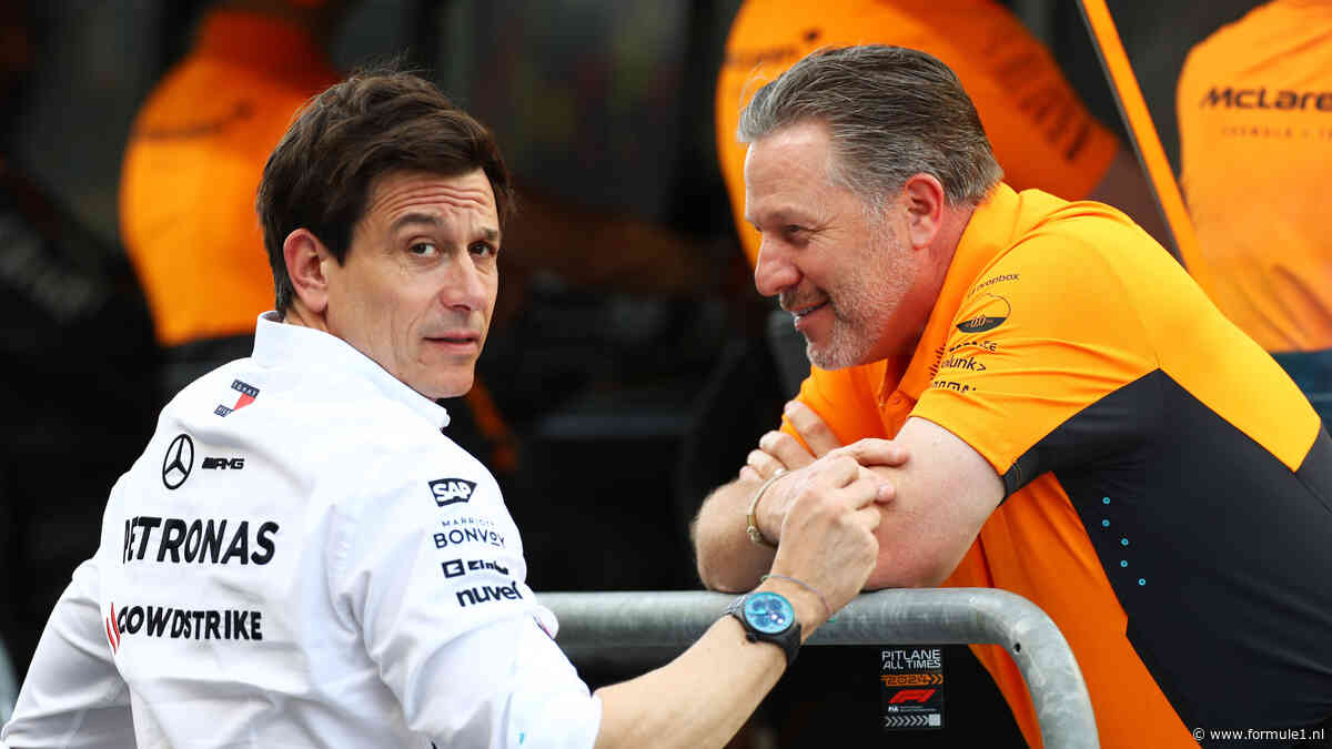 Wolff sneert naar Red Bull: ‘McLaren MCL39 is volledig legaal’