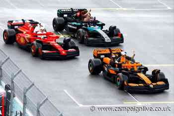 Lego takes pole position with life-sized Formula One cars