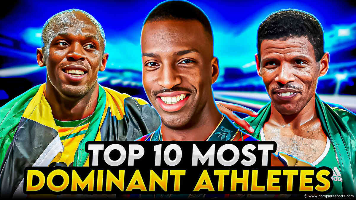 Top 10 Most Dominant Track & Field Athletes Of All Time | Legendary Sports Icons