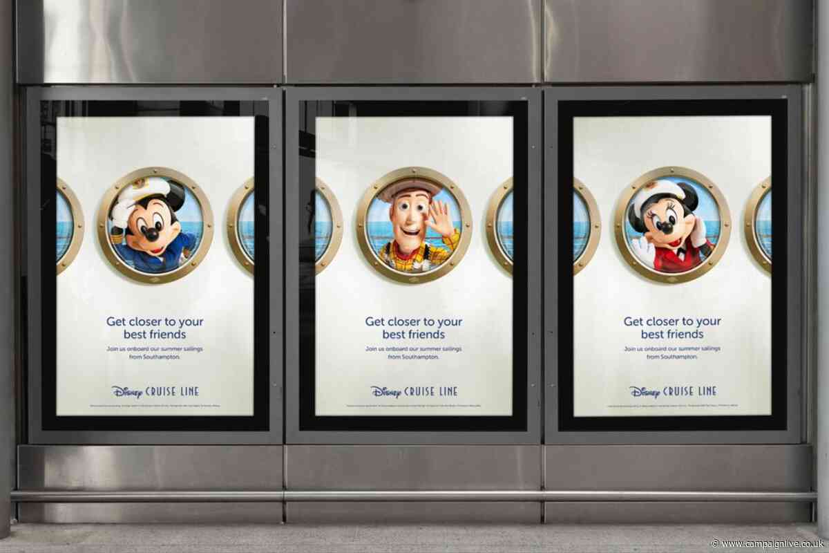 Disney Cruise Line gets Mickey and Minnie Mouse on board to promote UK sailings