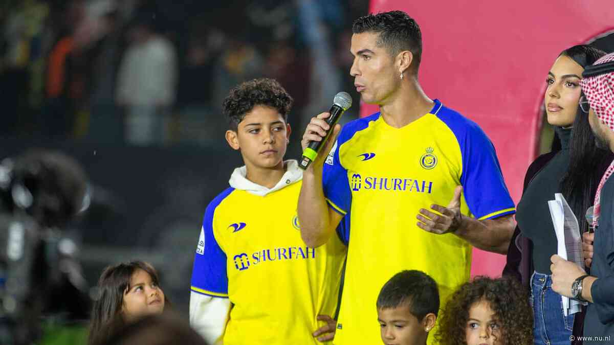 Cristiano Ronaldo junior maakt vader trots met oproep voor Portugal onder 15