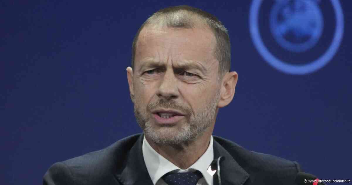 Ceferin rimprovera l’Italia: “I vostri stadi sono una vergogna. È tempo di agire”