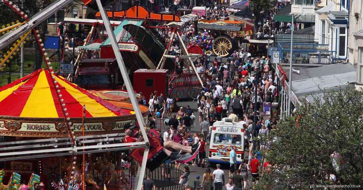 Girl 'seriously injured' after falling from funfair ride in front of horrified families