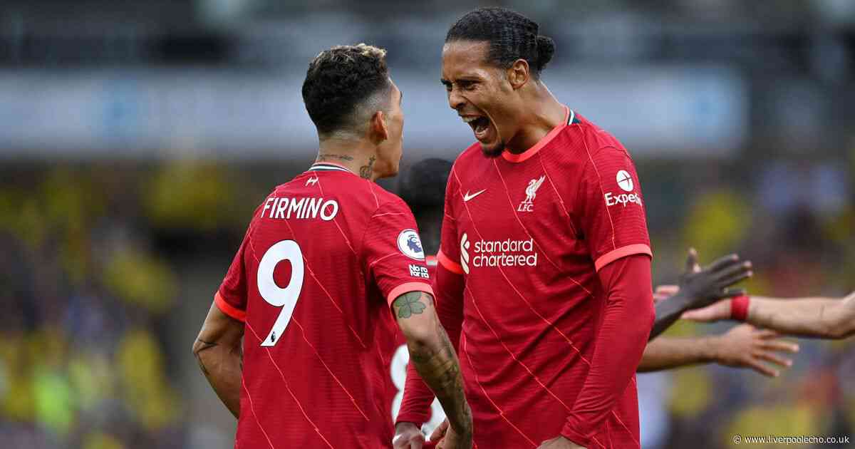 Virgil van Dijk sends perfect Roberto Firmino response to Liverpool icon's emotional message