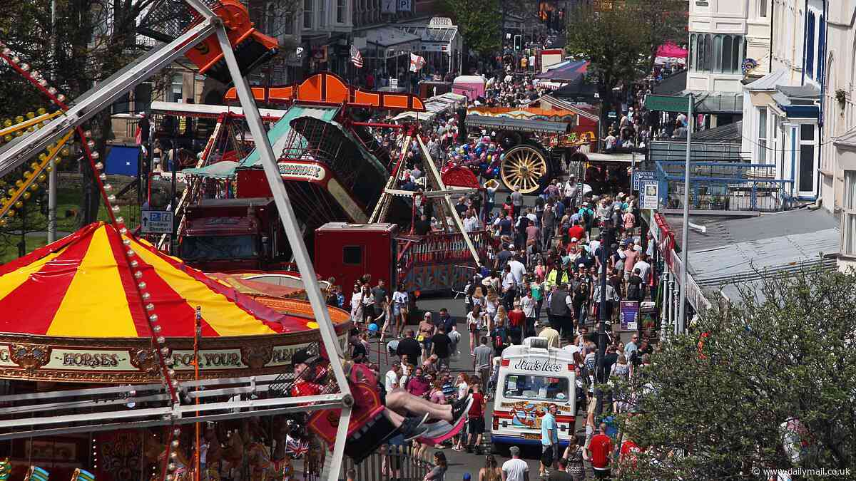 Child suffers serious injuries after 'carriage on funfair ride malfunctioned and plunged several feet to the ground'