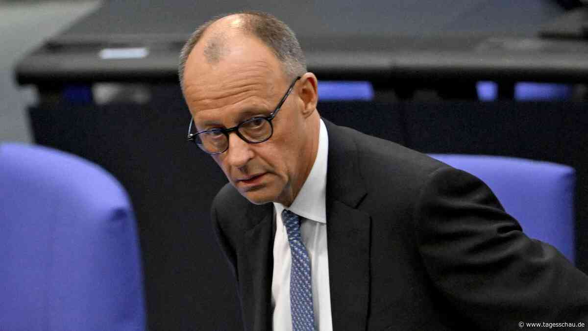 Zweiter Durchgang der Kanzlerwahl noch heute - Merz tritt erneut an