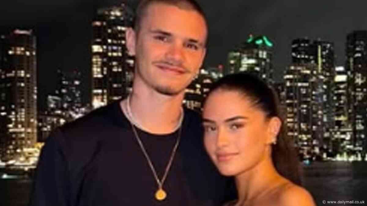 How Romeo Beckham's girlfriend is being made the 'scapegoat' in the feud between Brooklyn and David - with Nicola Peltz 'at the centre' of the rift