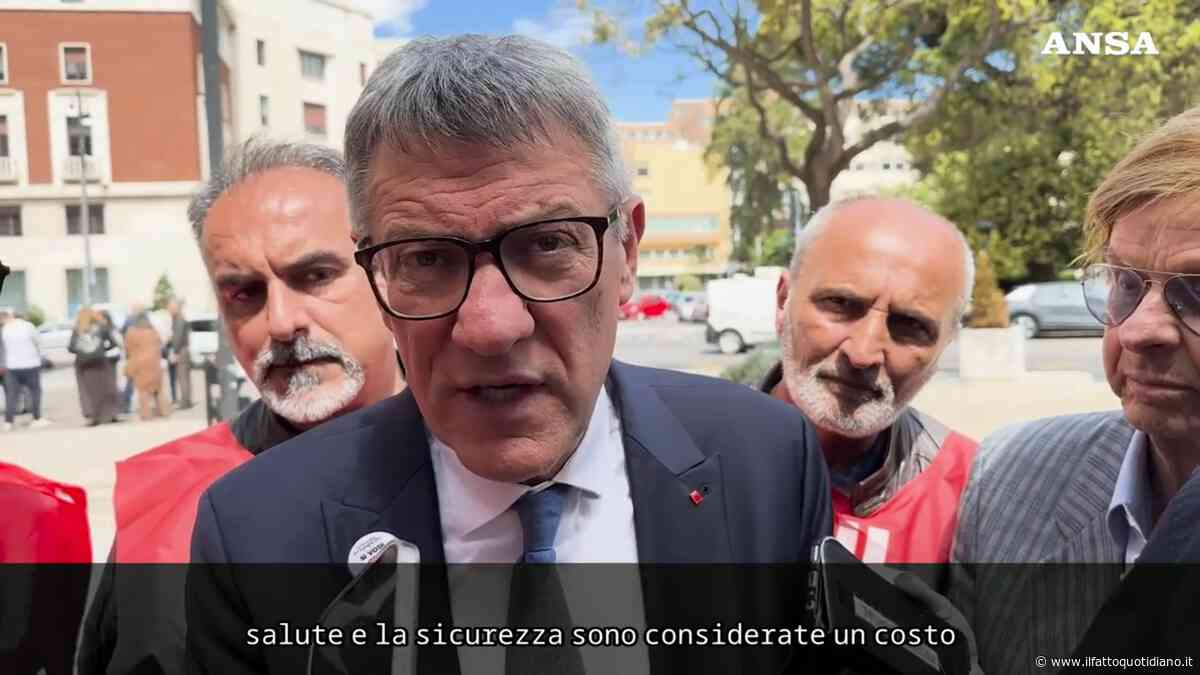 Landini: “Altre morti sul lavoro? È una strage, non un’emergenza. Salute e sicurezza considerati un costo”