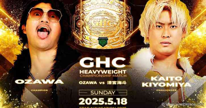 OZAWA And Kaito Kiyomiya To Clash For The GHC Heavyweight Title