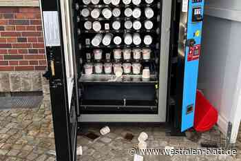 Eisautomaten in Minden-Lübbecke aufgebrochen