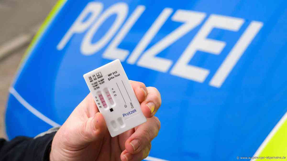 Autofahrer in Augsburg unter Kokaineinfluss erwischt