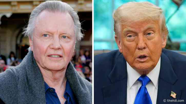 Jon Voight says he presented Hollywood tariff plan to Trump