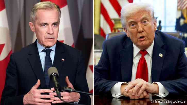 The Latest: Carney meets with Trump in Washington to talk trade, security