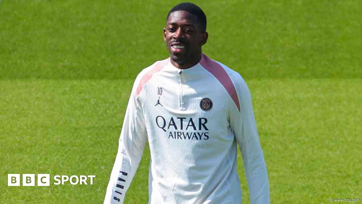 PSG&#39;s Dembele fit for second leg against Arsenal