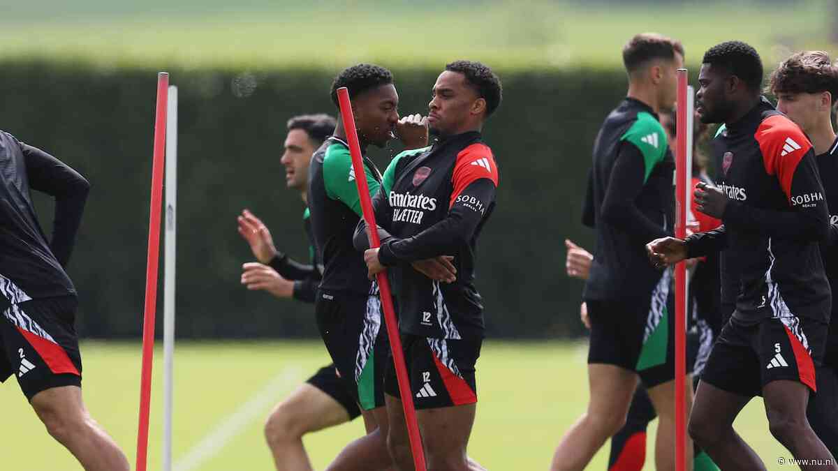 Timber traint weer mee bij Arsenal in aanloop naar CL-return tegen PSG
