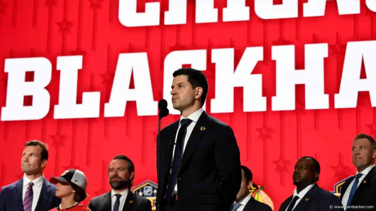 Chicago Blackhawks GM is 'excited' with landing the 3rd overall pick