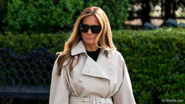 Melania Trump to help unveil stamp honoring Barbara Bush
