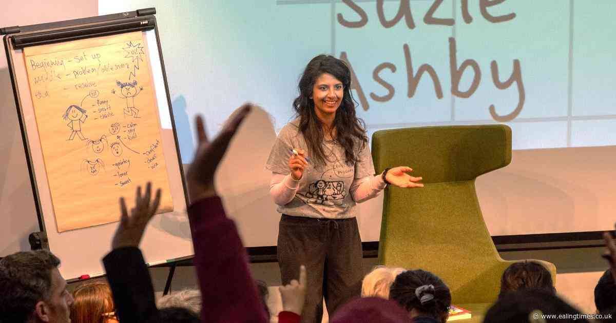 Page-turner: Ealing Book Festival declared huge success