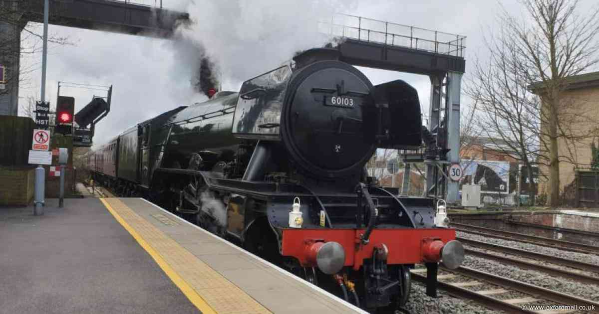 World-famous train to power through Oxford this afternoon
