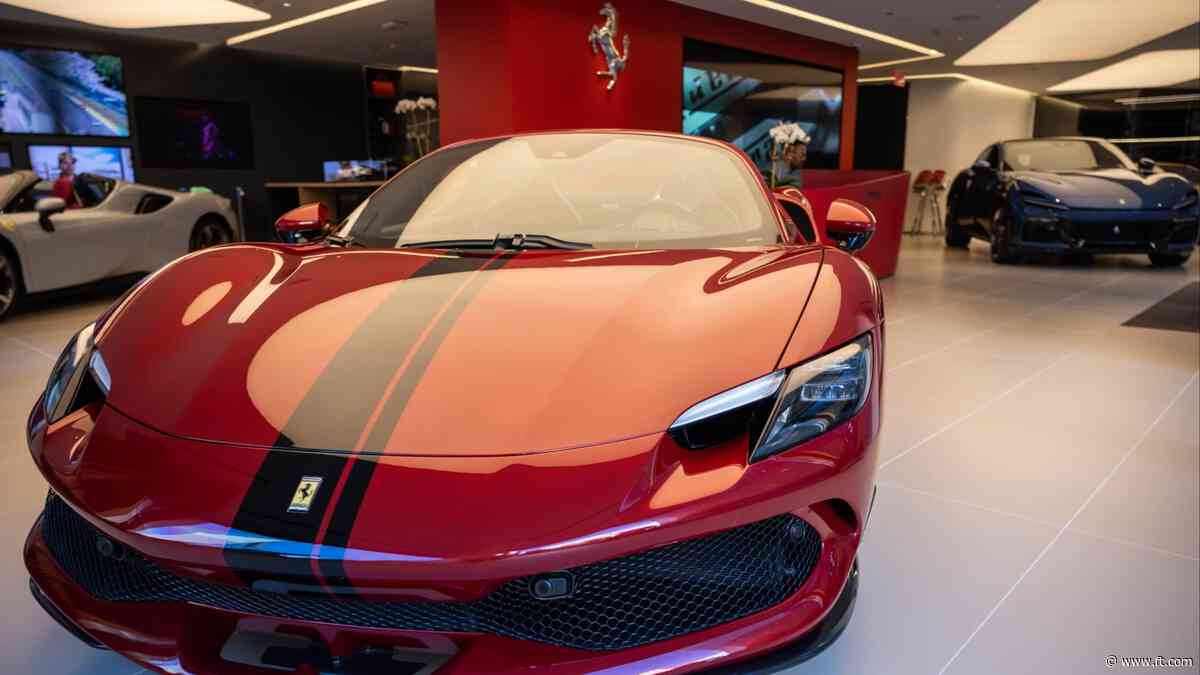Ferrari supercar demand in US remains ‘hot’ despite higher prices