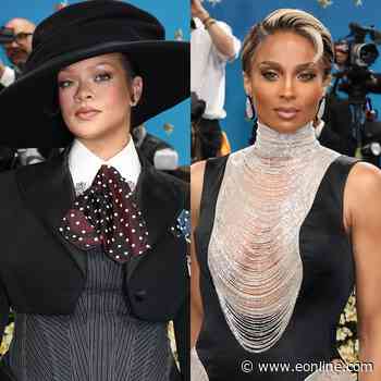 Pregnant Rihanna, Ciara Reunite at Met After Explosive Twitter Feud