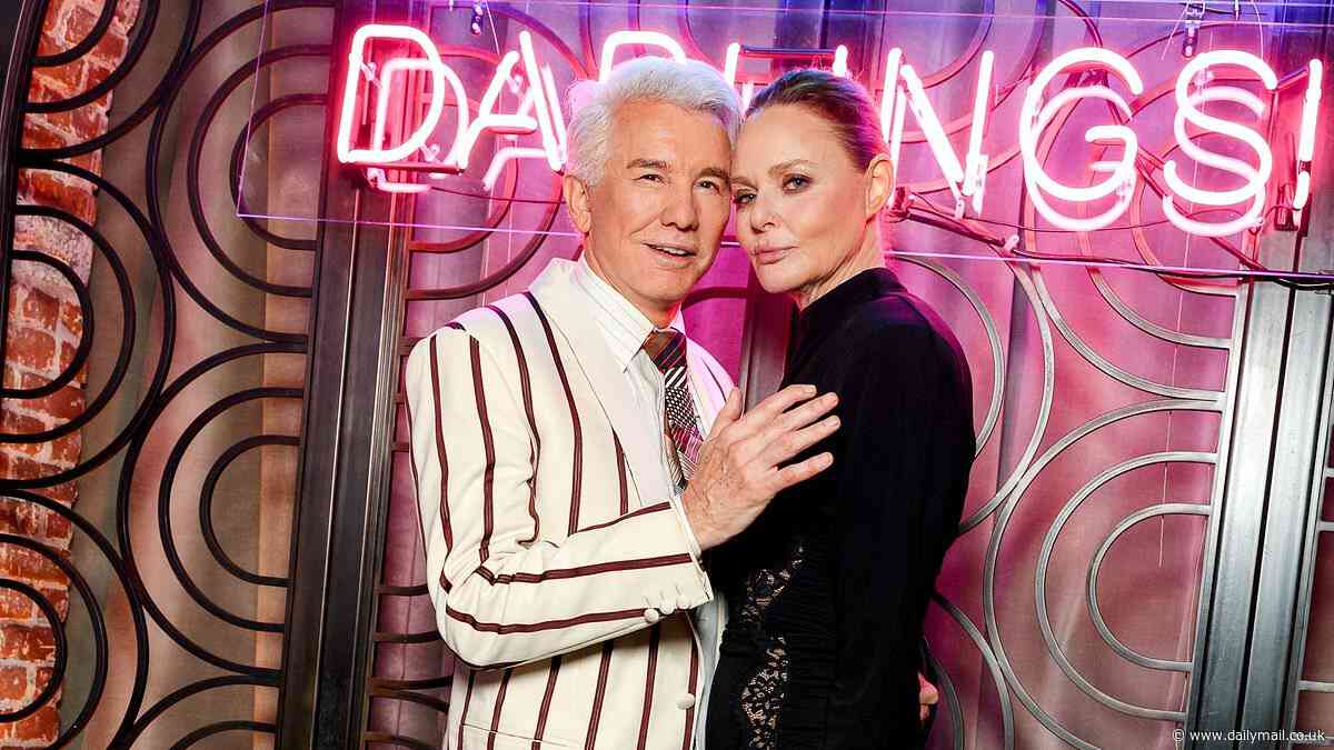 Baz Luhrmann joins fashion legend Stella McCartney and a host of A-listers as he channels Karl Lagerfeld at ritzy Met Gala after party