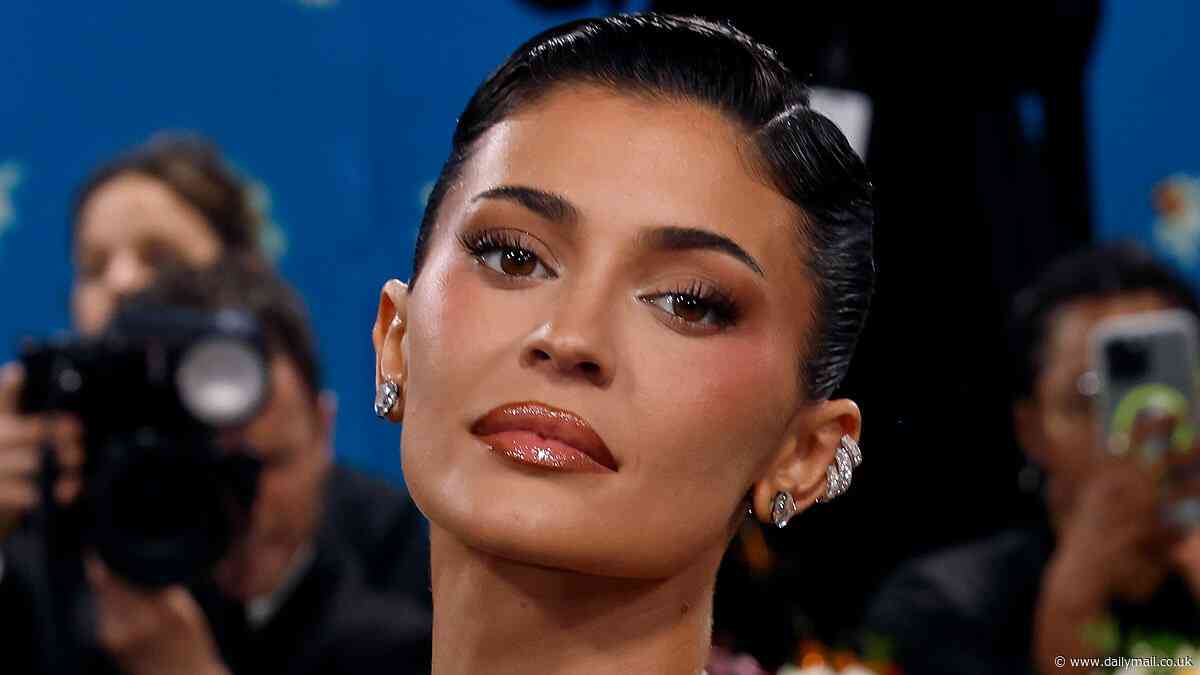 Kylie Jenner screams in pain as she gets stuck in her £700 designer shoes after suffering major wardrobe mishap at the Met Gala
