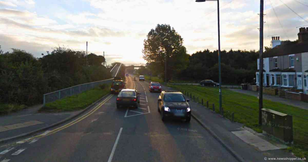 Four men arrested after ‘violent fight with weapon’ on motorbike in Dartford