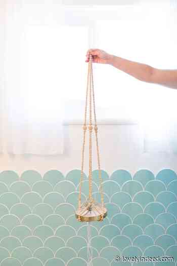 Make a Beaded DIY Plant Hanger