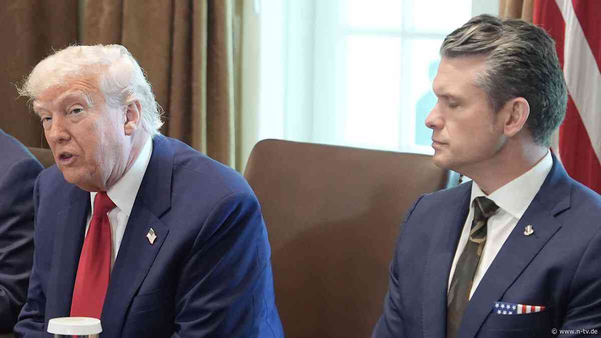 US-Regierung in Erklärungsnot: Hegseth überging Trump offenbar bei Stopp von Ukraine-Hilfe