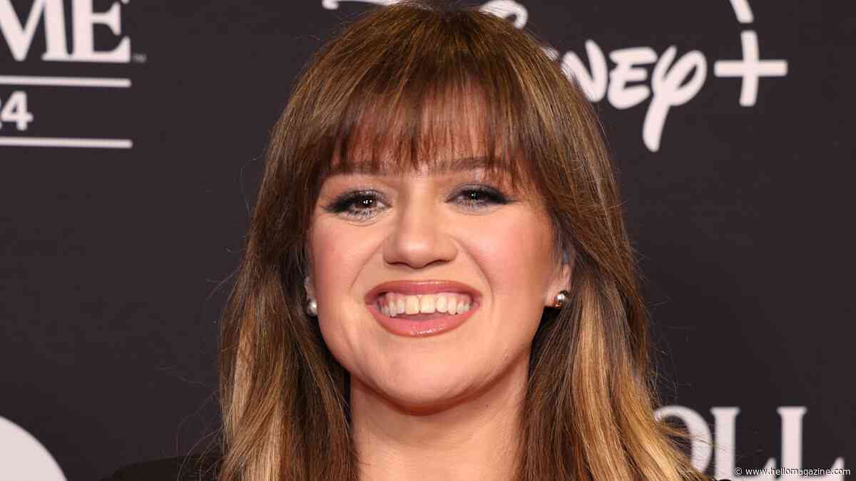 Kelly Clarkson highlights new physique in plunging, sheer one-piece