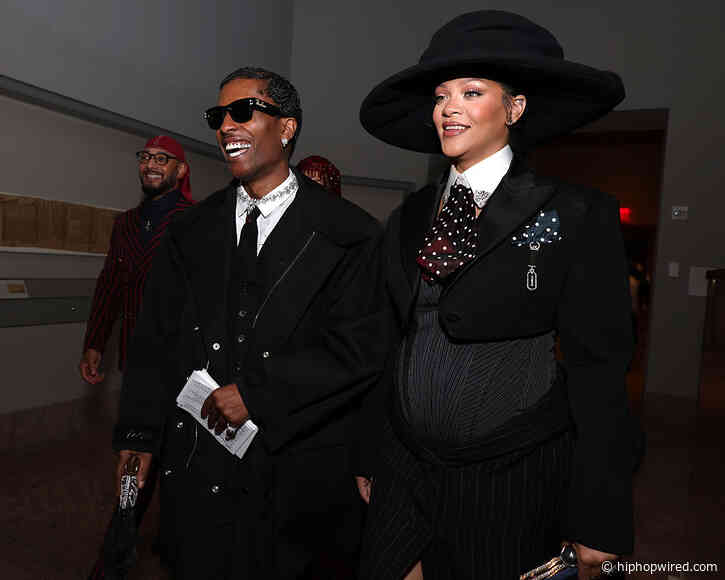 Rihanna, A$AP Rocky Host Star-Studded Met Gala Afterparty