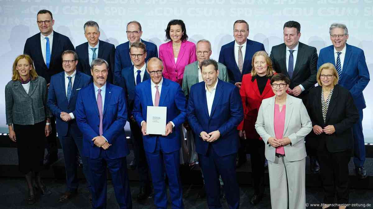 Friedrich Merz: Das sind seine 17 Ministerinnen und Minister