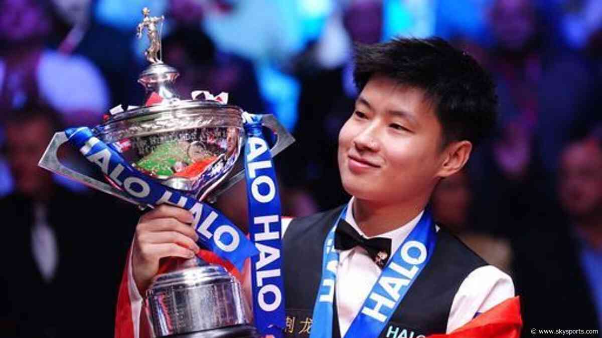 Zhao Xintong: Who is China's first World Snooker Champion and why was he banned?