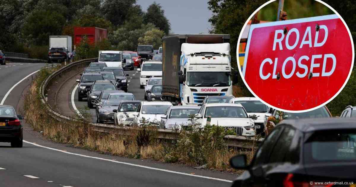 Nine mile stretch of the A34 to be closed over several weekends